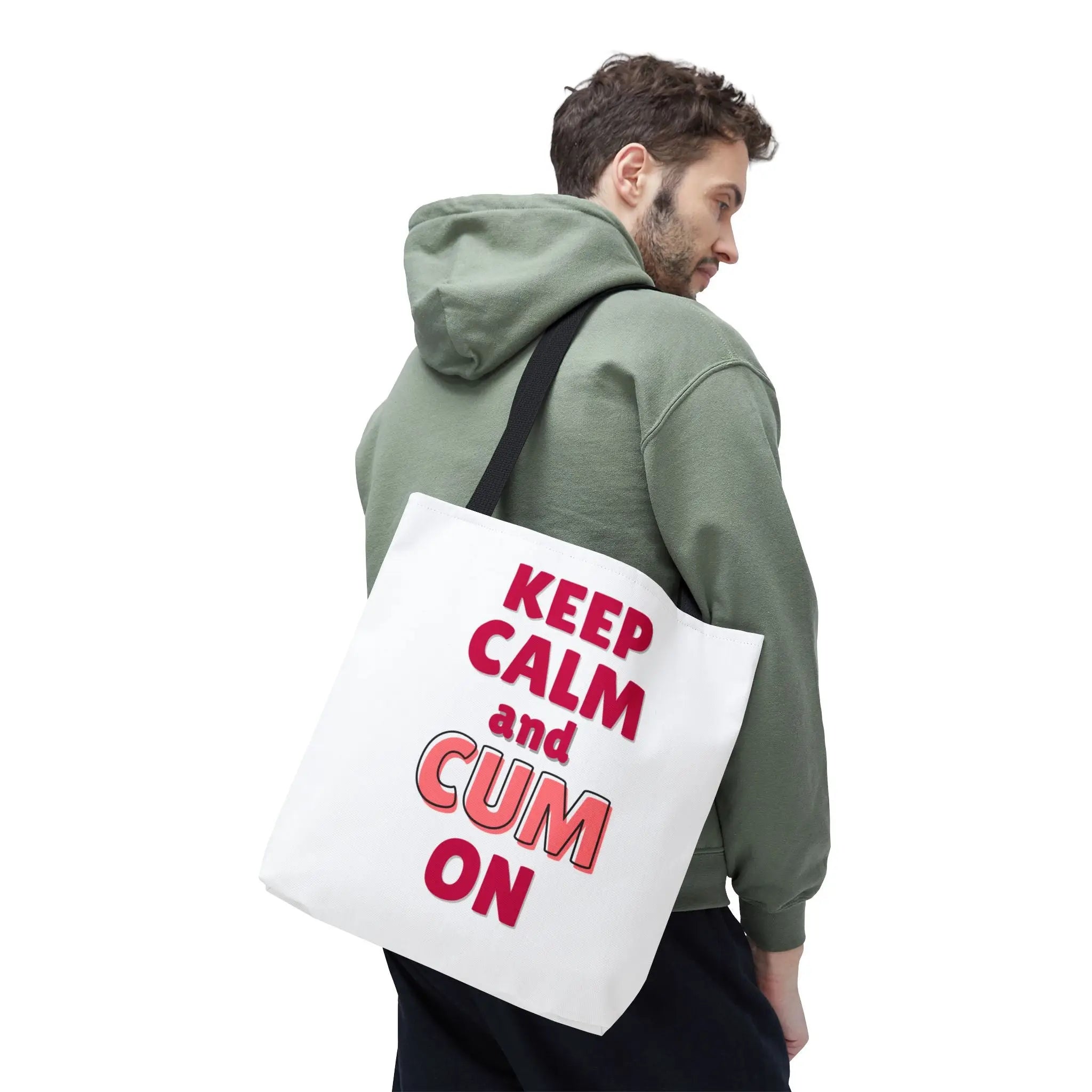 Keep Calm & Cum On | Mix & Match Fun-Flirty Lovers’ Totes