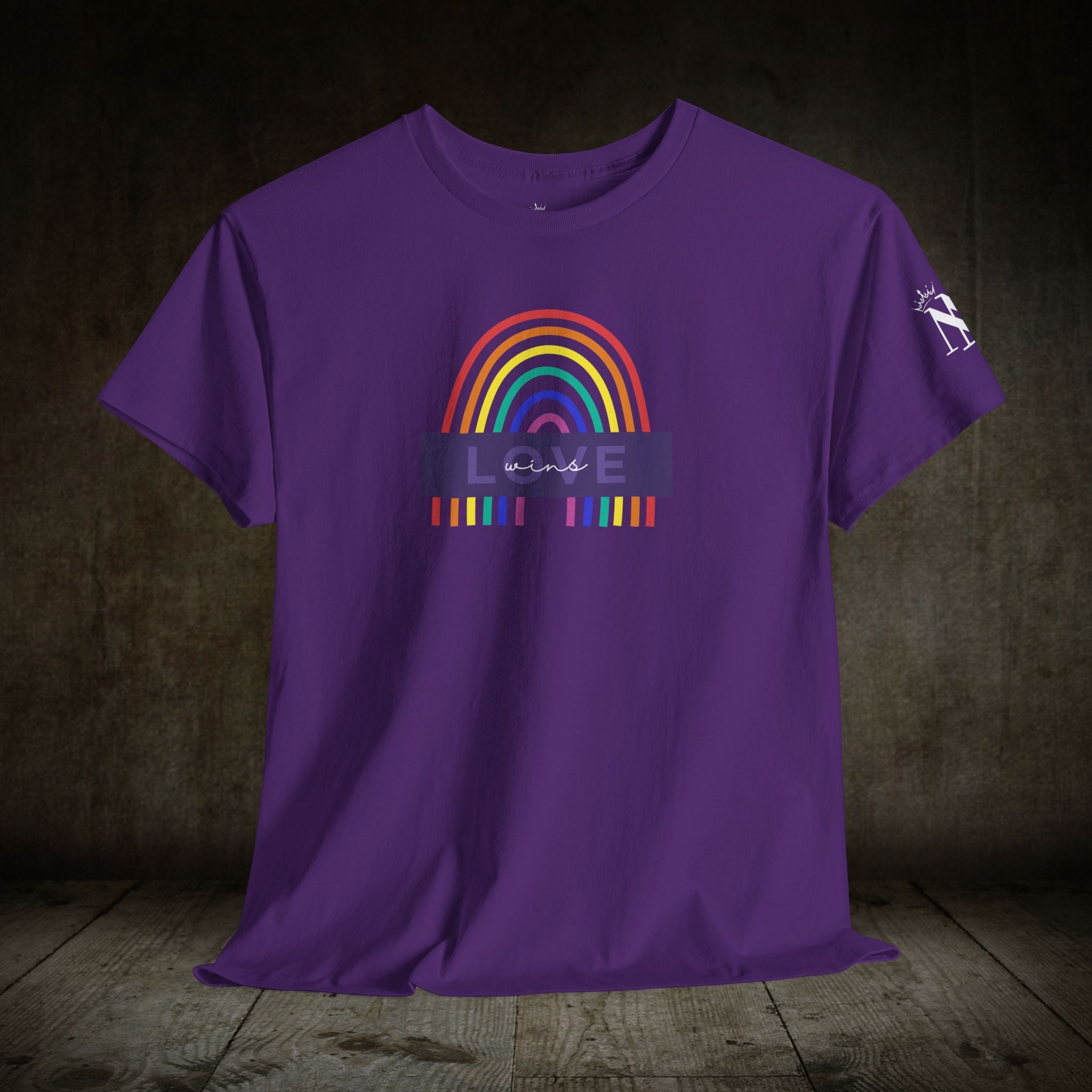 Love Wins Rainbow | Mix & Match Cotton Unisex Fun-Flirty Lovers’ T-Shirts