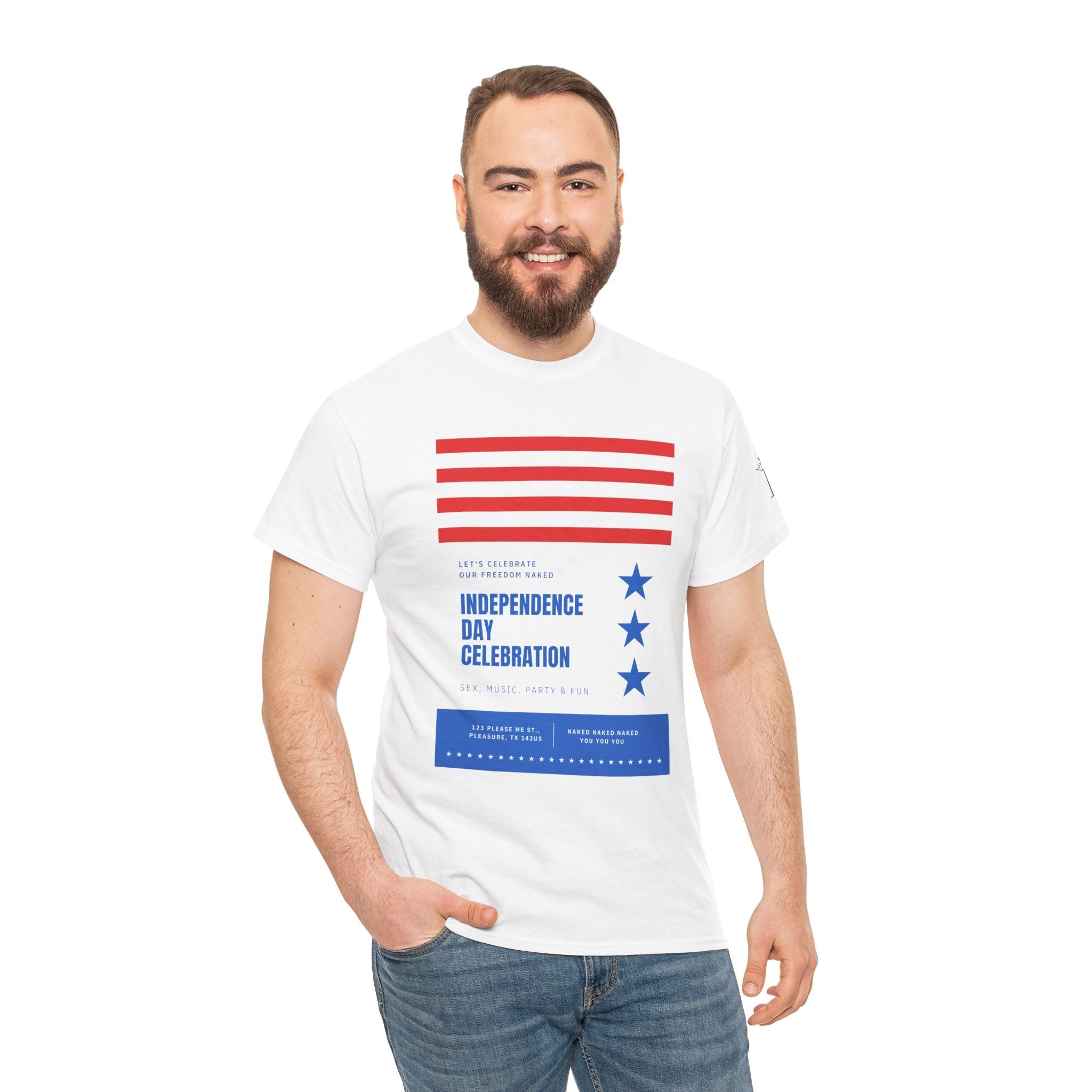 Independence Day Celebration | Mix & Match 100% Cotton Unisex Fun-Flirty Lovers’ Tees