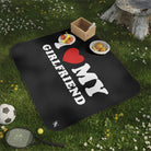 I Love My Girlfriend | Mix Match Fun-Flirty Lovers’ Water-Resistant Blankets