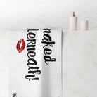 Naked Underneath! | Mix & Match XL Fun-Flirty Lovers’ Towels