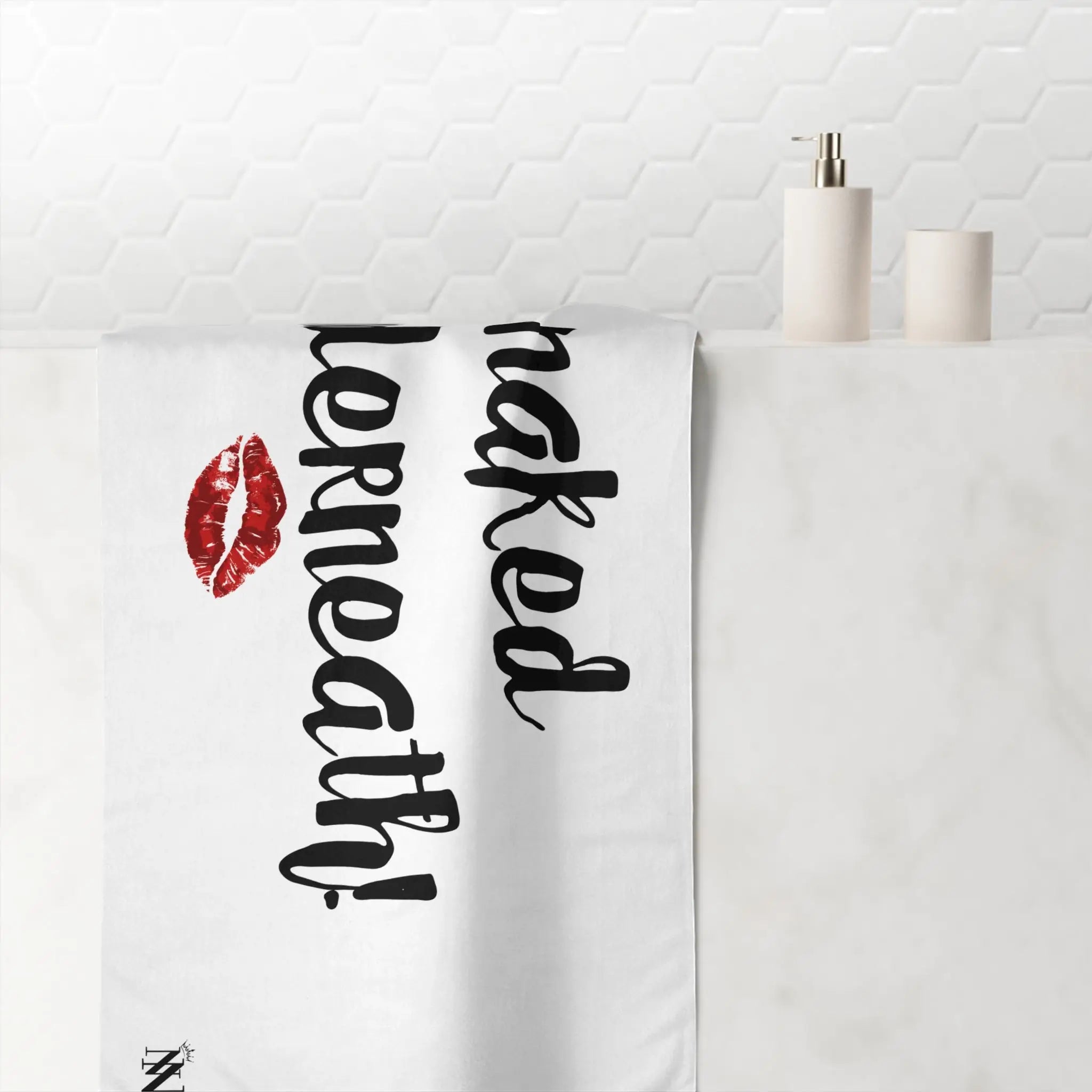 Naked Underneath! | Mix & Match XL Fun-Flirty Lovers’ Towels
