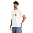 Gold Filigree King | Mix & Match Cotton Unisex Fun-Flirty Lovers’ T-Shirts