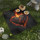 Burning Heart | Nectar Napkins Fun-Flirty Lovers’ Sex Blankets