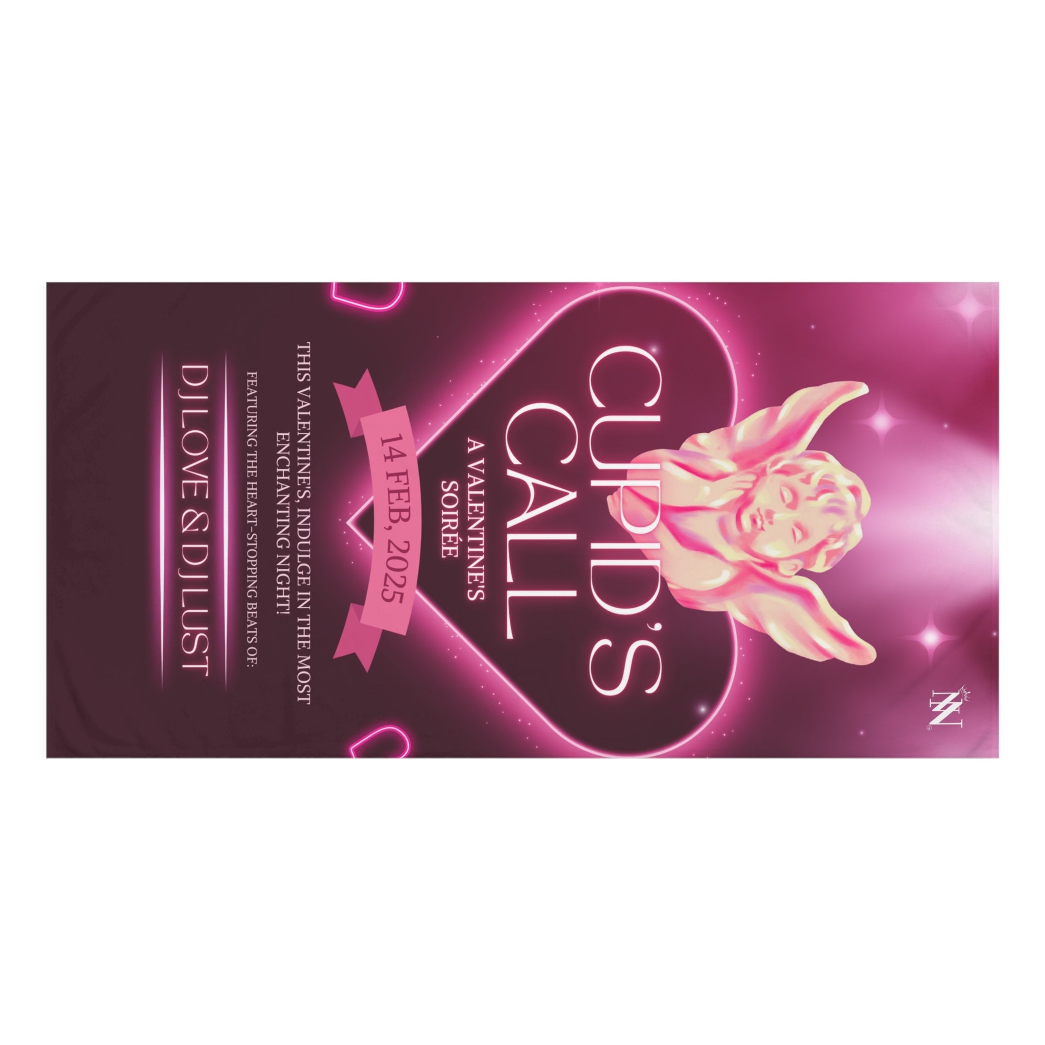 Cupid’s Call 2025 | Mix & Match Naughty XL Fun-Flirty Lovers’ Towels