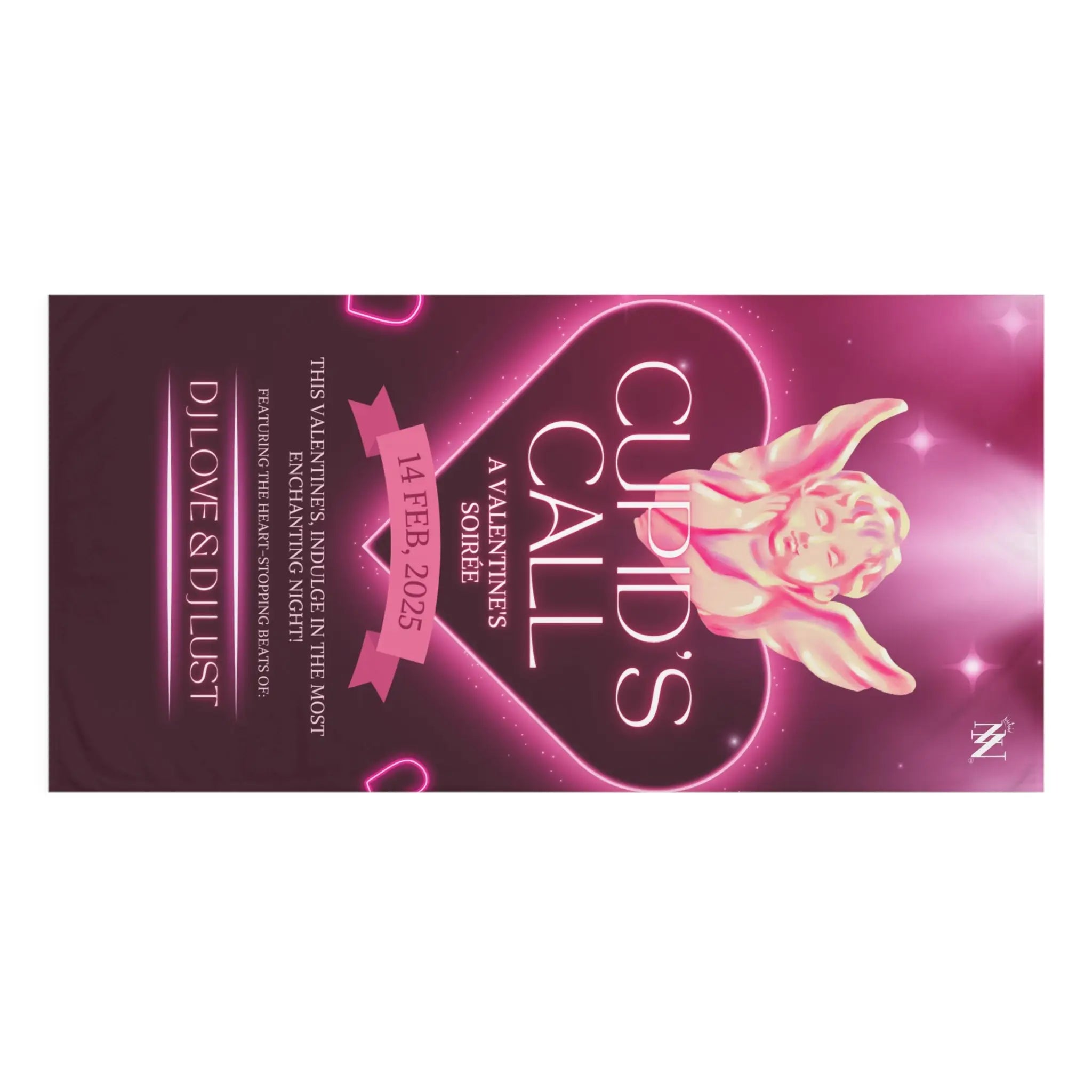 Cupid’s Call 2025 | Mix & Match Naughty XL Fun-Flirty Lovers’ Towels