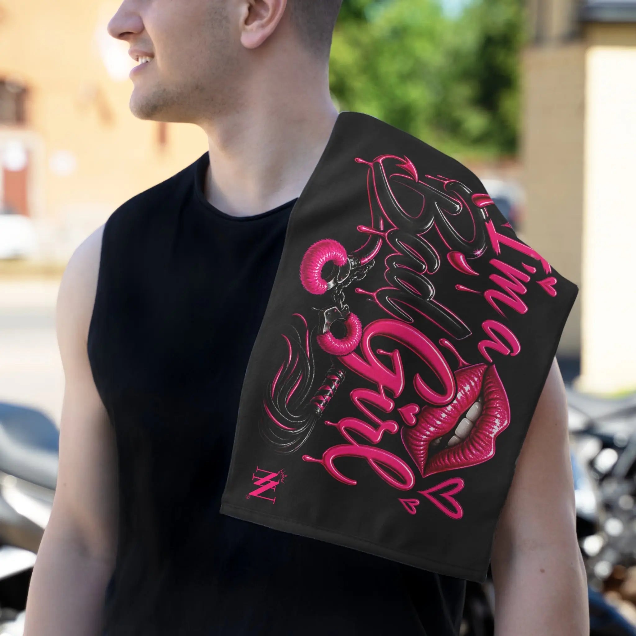 I’m a Bad Girl Sexy | Nectar Napkins Fun-Flirty Lovers’ Towels