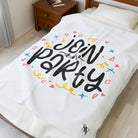 Join the Party | Mix & Match Velveteen Fun-Flirty Lovers’ Blankets
