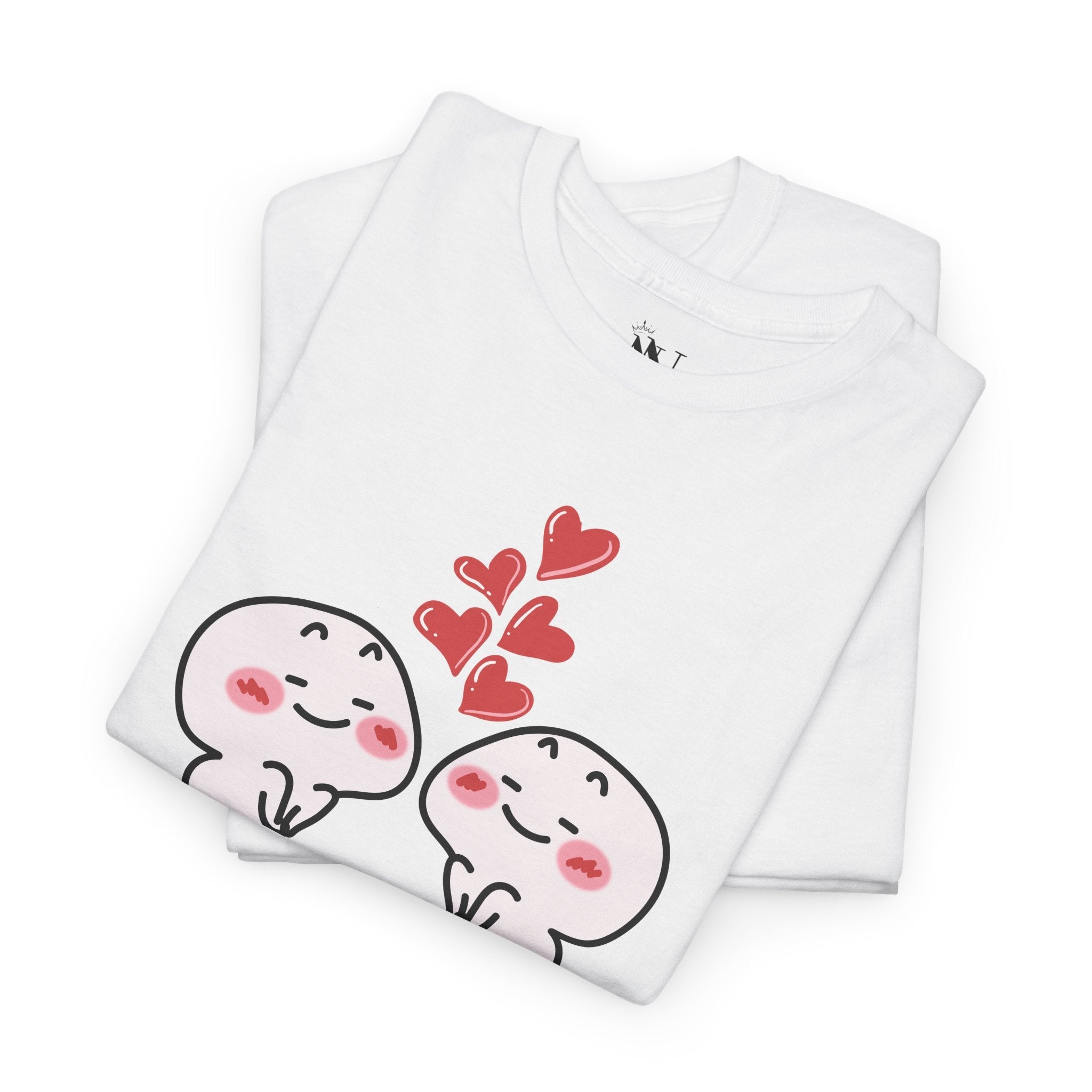 Too Cute | Mix & Match 100% Cotton Unisex Fun-Flirty Lovers’ Tees