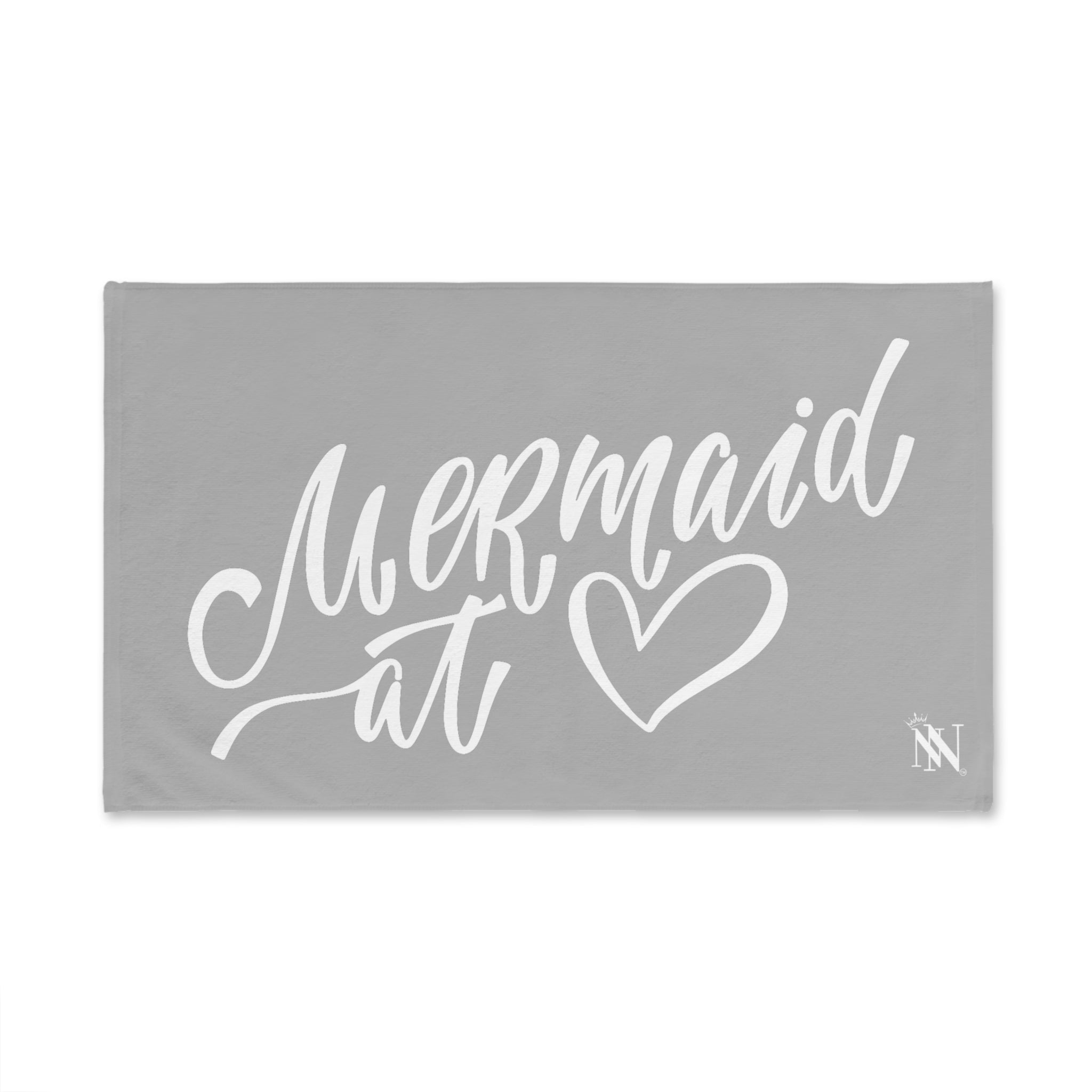 Mermaid At Heart Light Grey Cum Towel