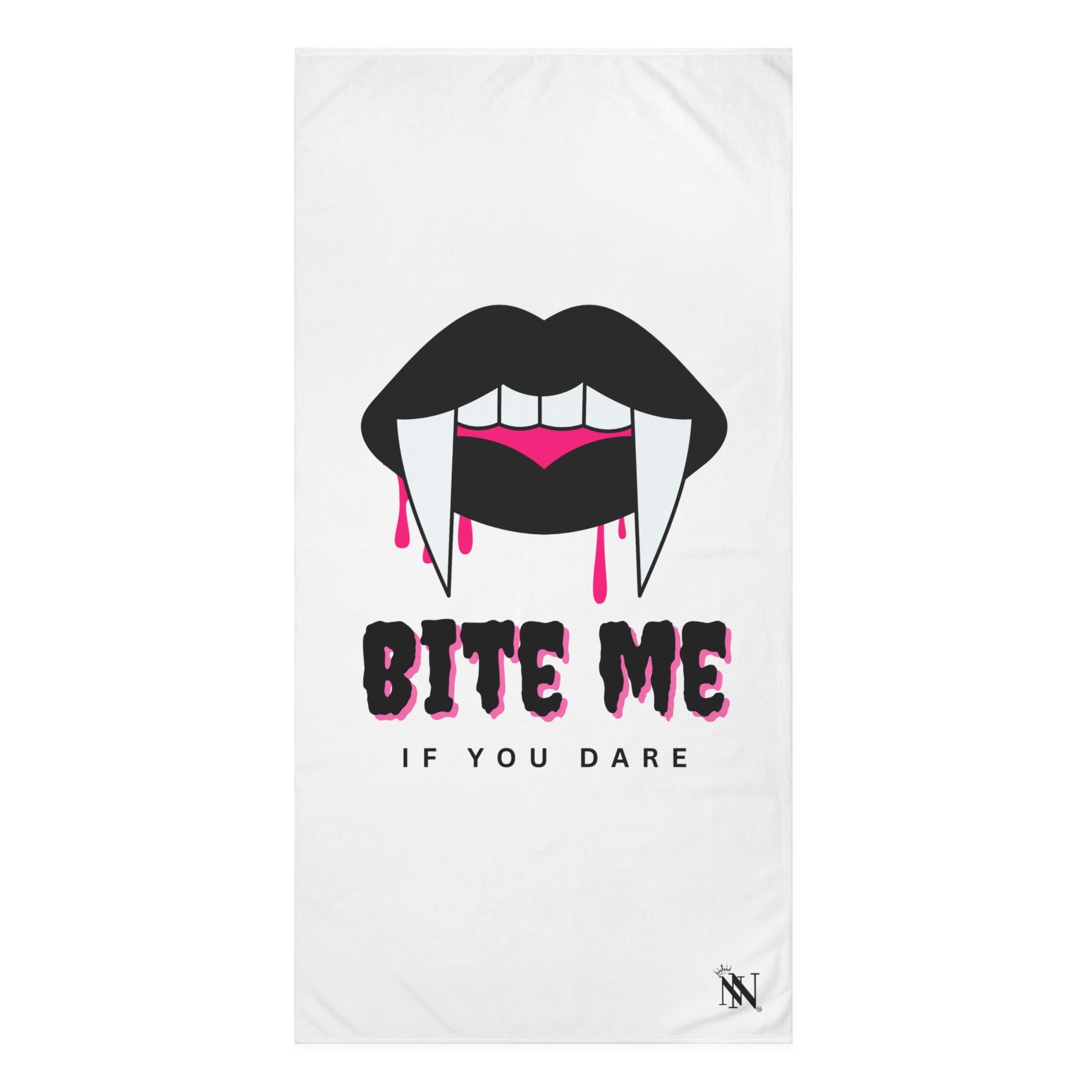 Bite Me if You Dare | Mix & Match XL Fun-Flirty Lovers’ Towels