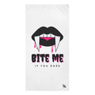 Bite Me if You Dare | Mix & Match XL Fun-Flirty Lovers’ Towels