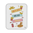 She’s Cute and Has Snacks | Mix Match Fun-Flirty Lovers’ Water-Resistant Blankets
