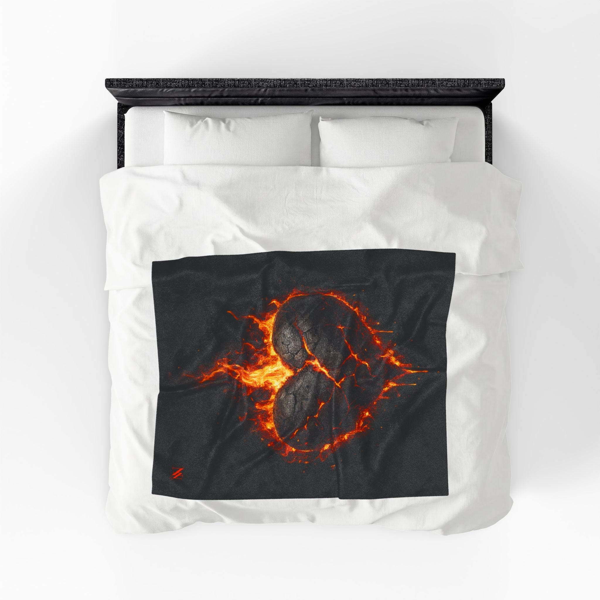 Burning Heart | Nectar Napkins Fun-Flirty Lovers’ Blankets
