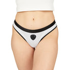 Single Black Party Balloon | Mix & Match Women’s Fun-Flirty Lovers’ Thongs