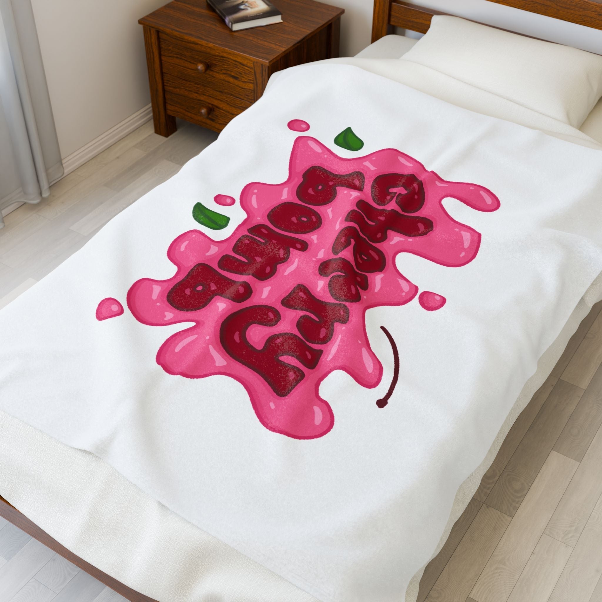 Cherry Bomb | Mix & Match Soft Fun-Flirty Lovers’ Blankets