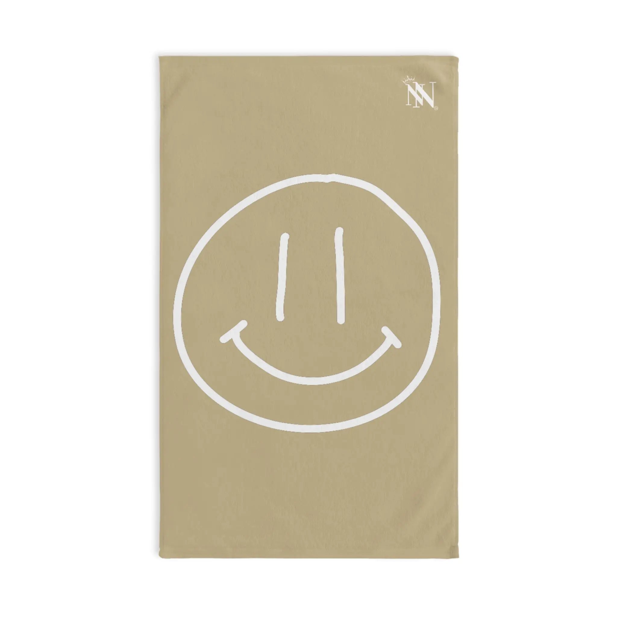 Happy Smiling Emoji Gold | Mix & Match Classic Fun-Flirty Lovers’ Towels