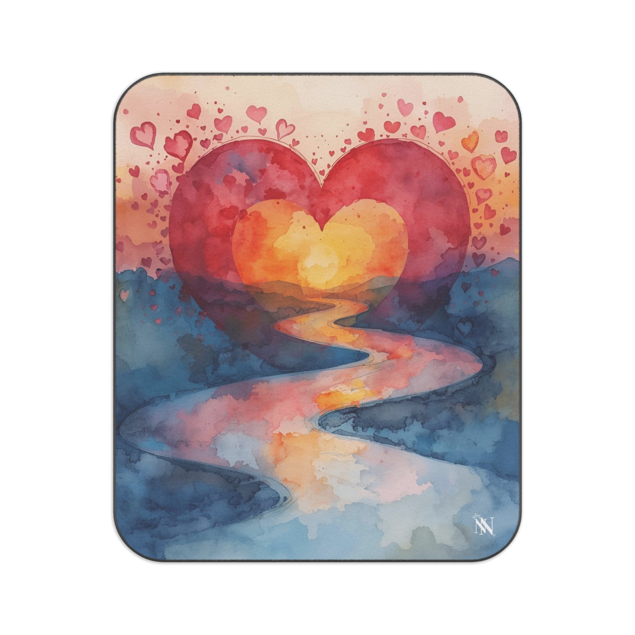 River of Love | Mix Match Fun-Flirty Lovers’ Water-Resistant Blankets