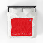 Nectar Napkins Brand Bright Red | Nectar Napkins Fun-Flirty Lovers’ Blankets