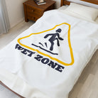 Caution: Wet Zone | Mix & Match Soft Fun-Flirty Lovers’ Blankets