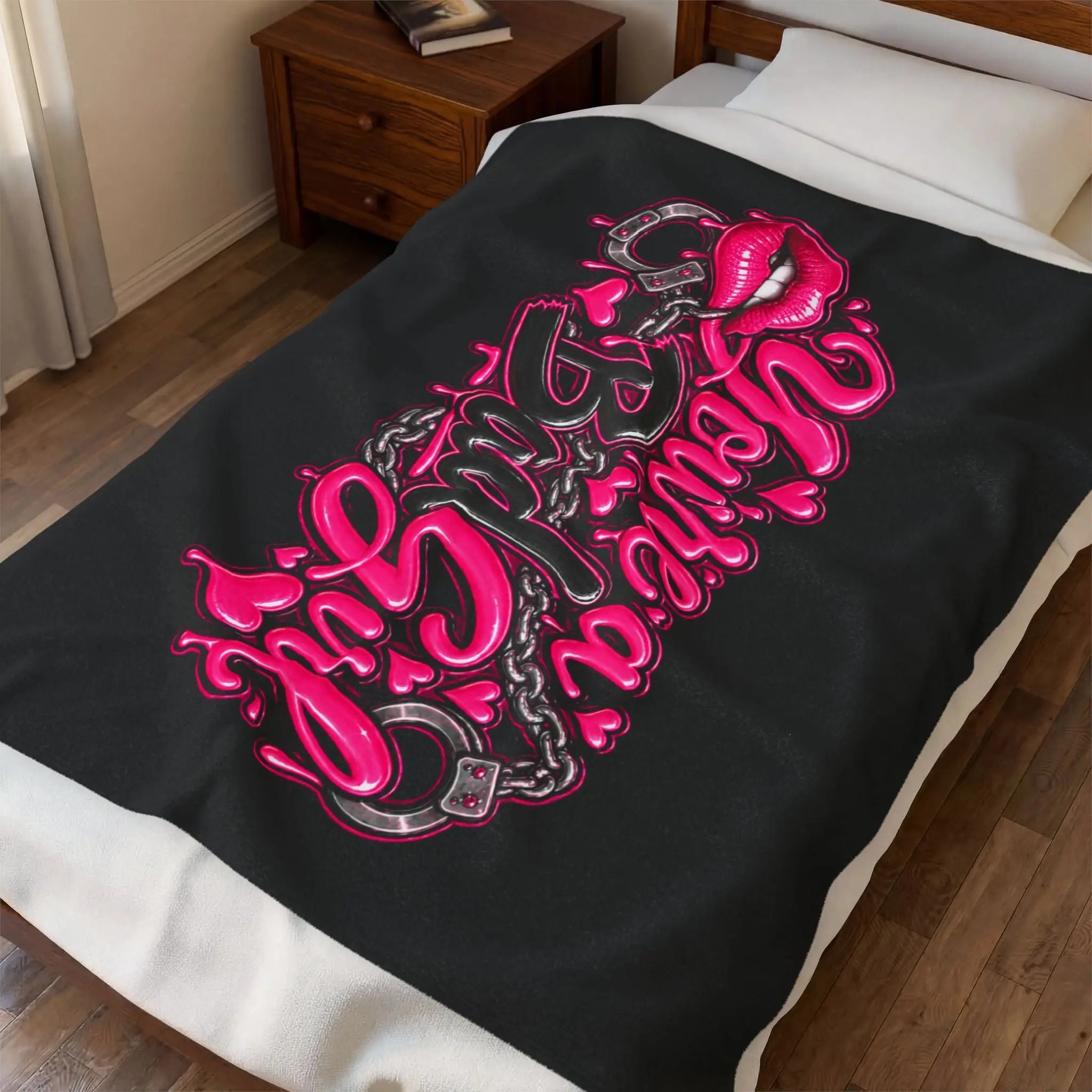 You’re a Bad Girl Sexy Lovers’ Blanket