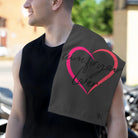 Cum for Your Lover Dark Grey | Mix & Match Soft Fun-Flirty Lovers’ Towels