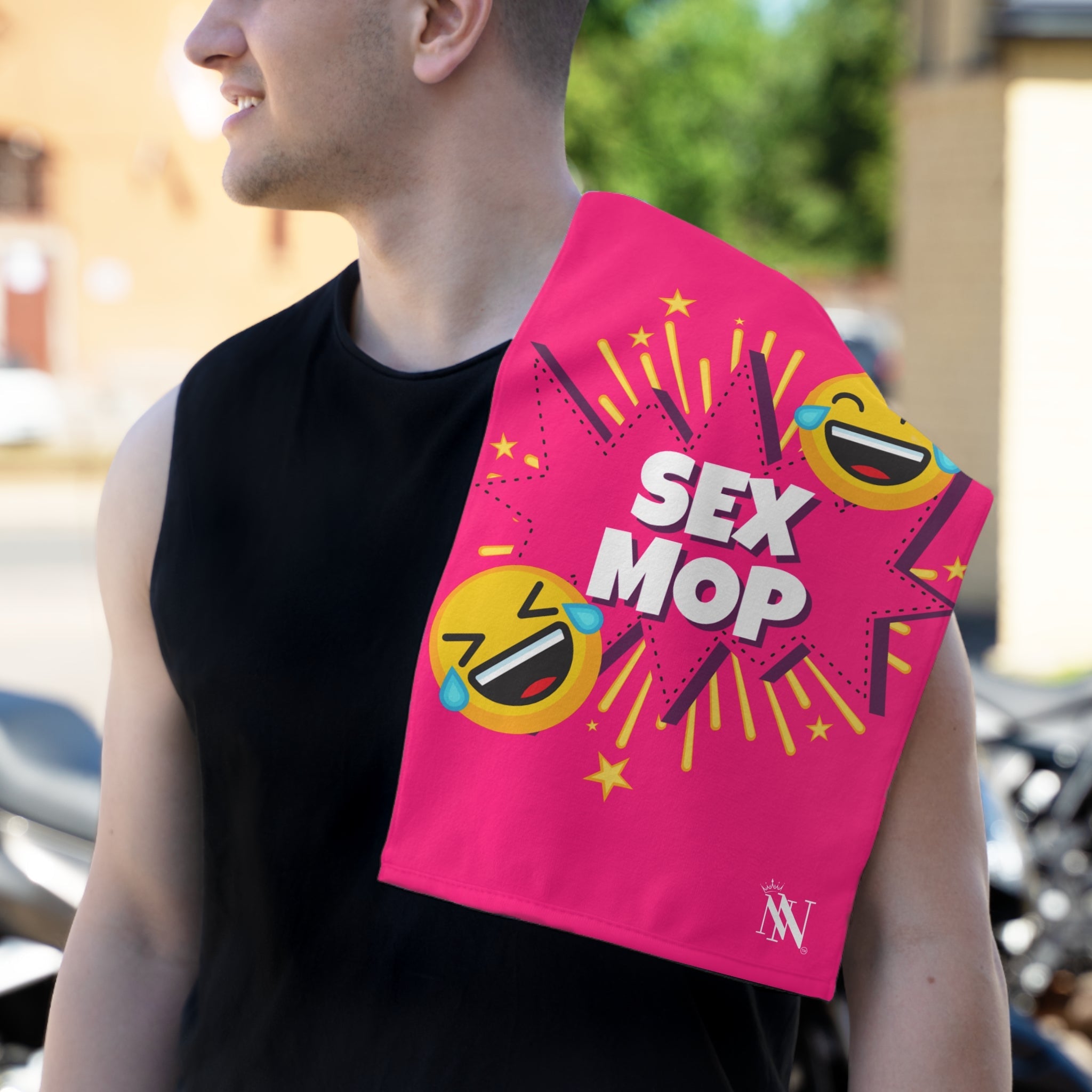 Sex Mop Signature Pink | Mix & Match Soft Fun-Flirty Lovers’ Towels