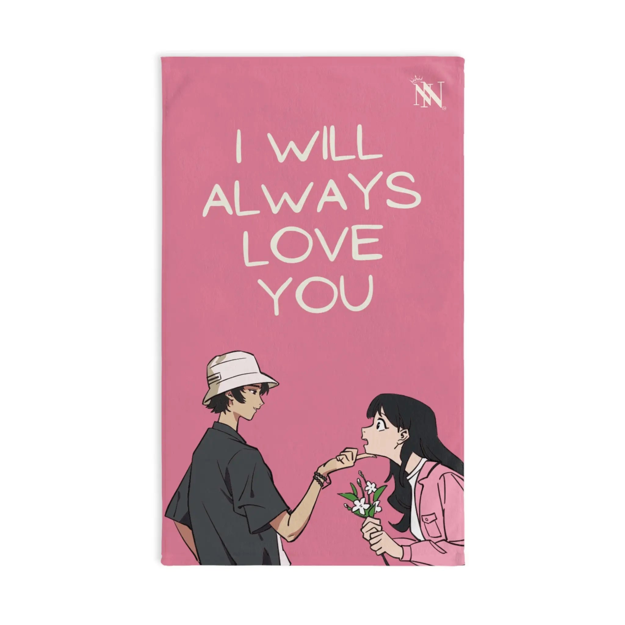I Will Always Love You Anime | Nectar Napkins Classic Fun-Flirty Lovers’ Towels