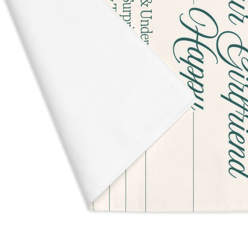 How to Make Your Girlfriend Happy Washable 100% Cotton Lovers’ Fun Adult Sex Toys Gifts Mat