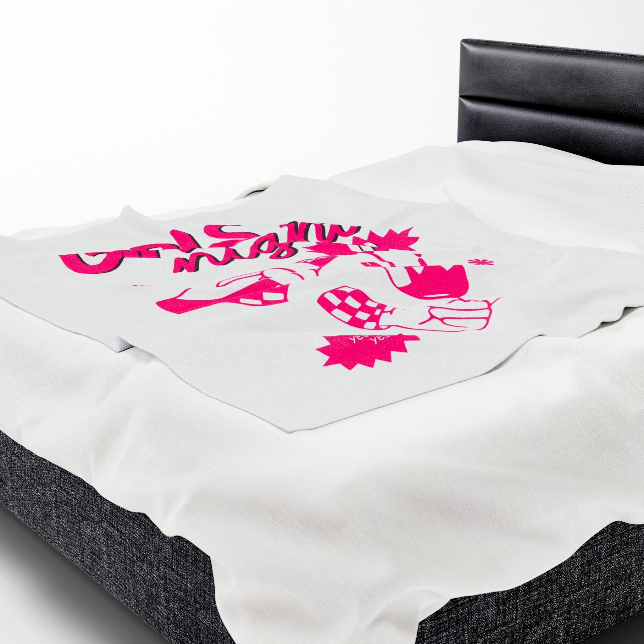 Girls Night In | Mix & Match Velveteen Fun-Flirty Lovers’ Blankets