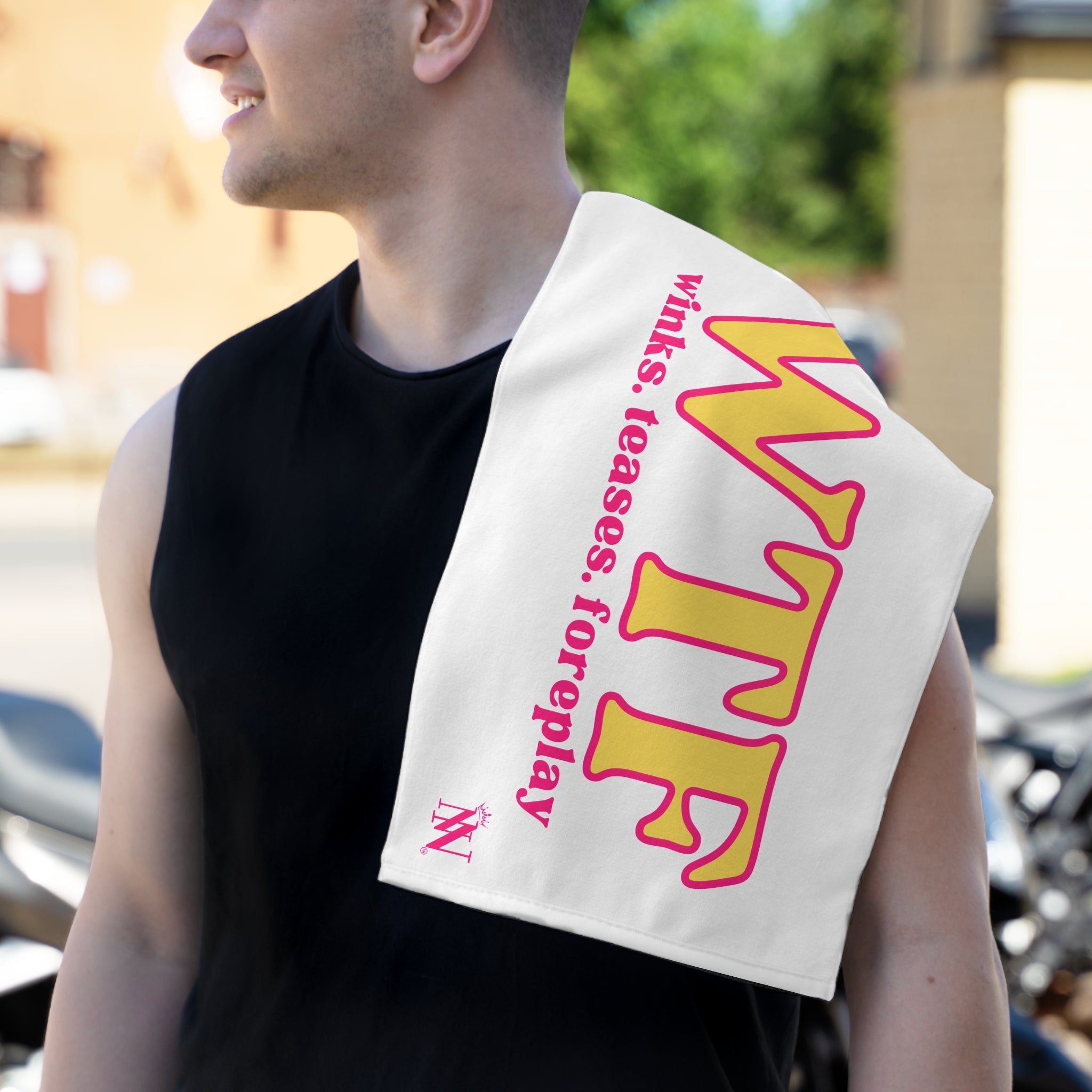 WTF Winks Teases Foreplay | Mix & Match Soft Fun-Flirty Lovers’ Towels