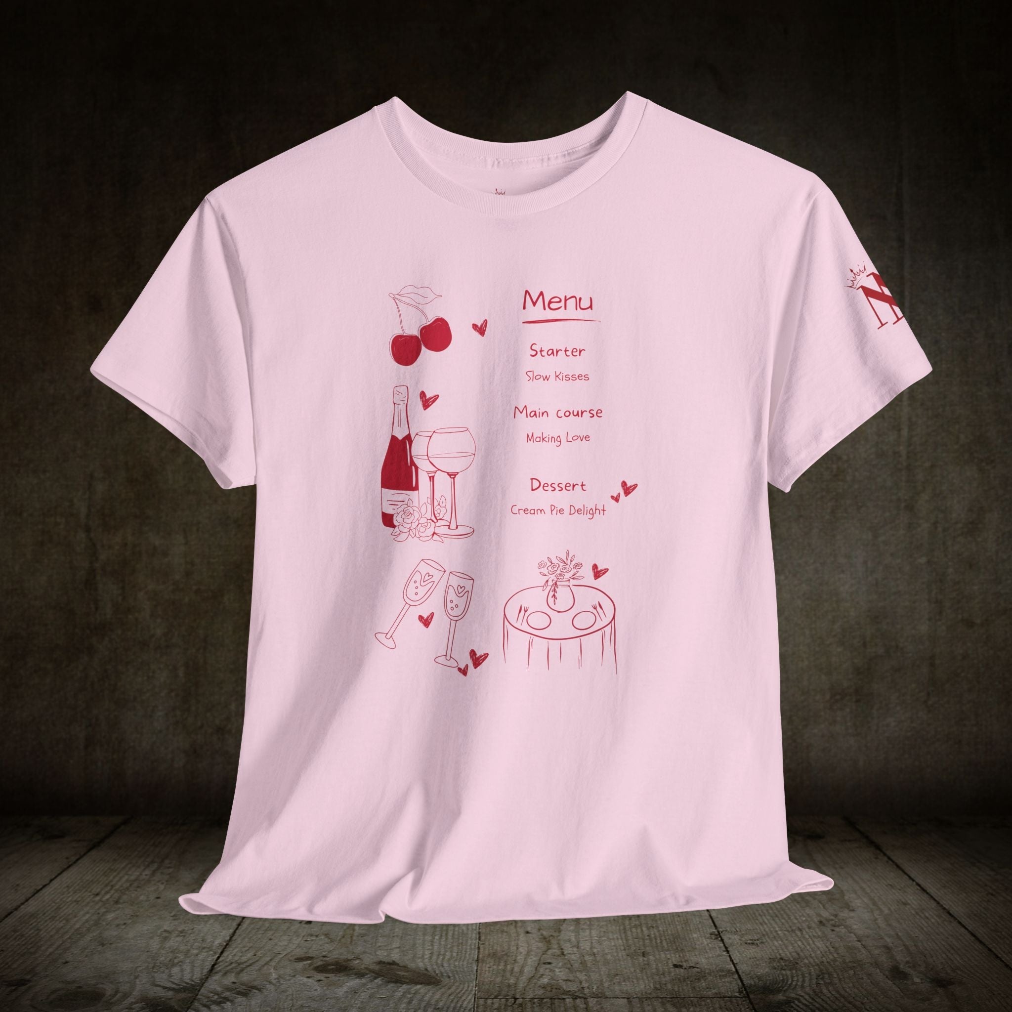 The Menu | Mix & Match Cotton Unisex Fun-Flirty Lovers’ T-Shirts