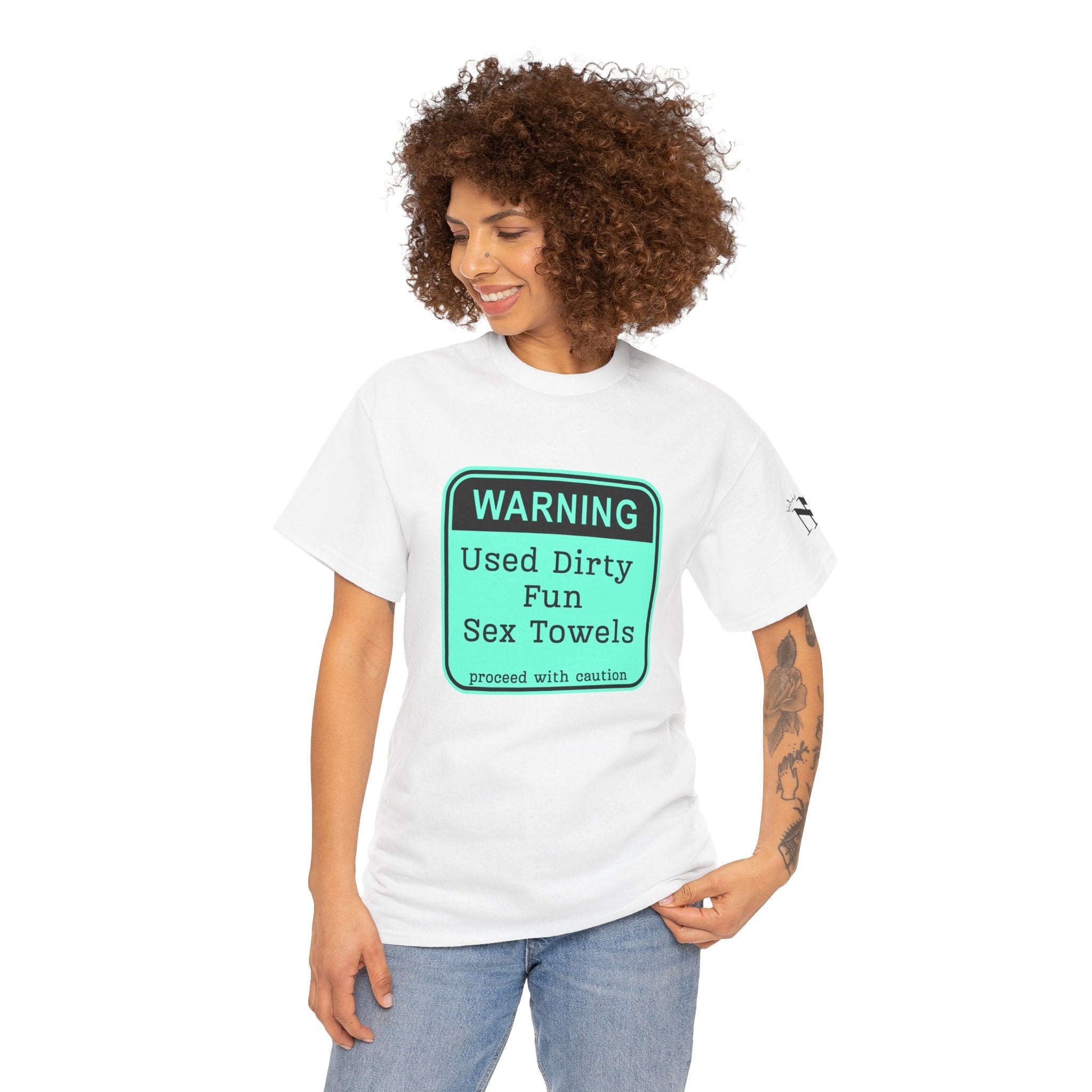 Warning: Used Dirty Sex Towels | Mix & Match 100% Cotton Unisex Fun-Flirty Lovers’ Tees