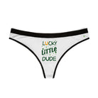 Lucky Little Dude St. Patrick’s Day | Mix & Match Women’s Fun-Flirty Lovers’ Thongs
