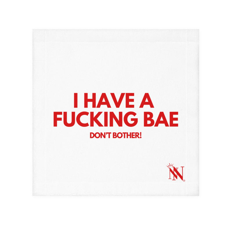 I Have a Fucking Bae | Mix & Match Lils’ Fun-Flirty Lovers’ Towels