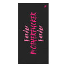 Harder Motherfucker Harder | Nectar Napkins XL Fun-Flirty Lovers’ Towels