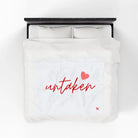 Untaken Heart | Mix & Match Soft Fun-Flirty Lovers’ Blankets