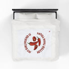 My Girlfriend is Hotter Than Yours Pepper | Mix & Match Soft Fun-Flirty Lovers’ Blankets