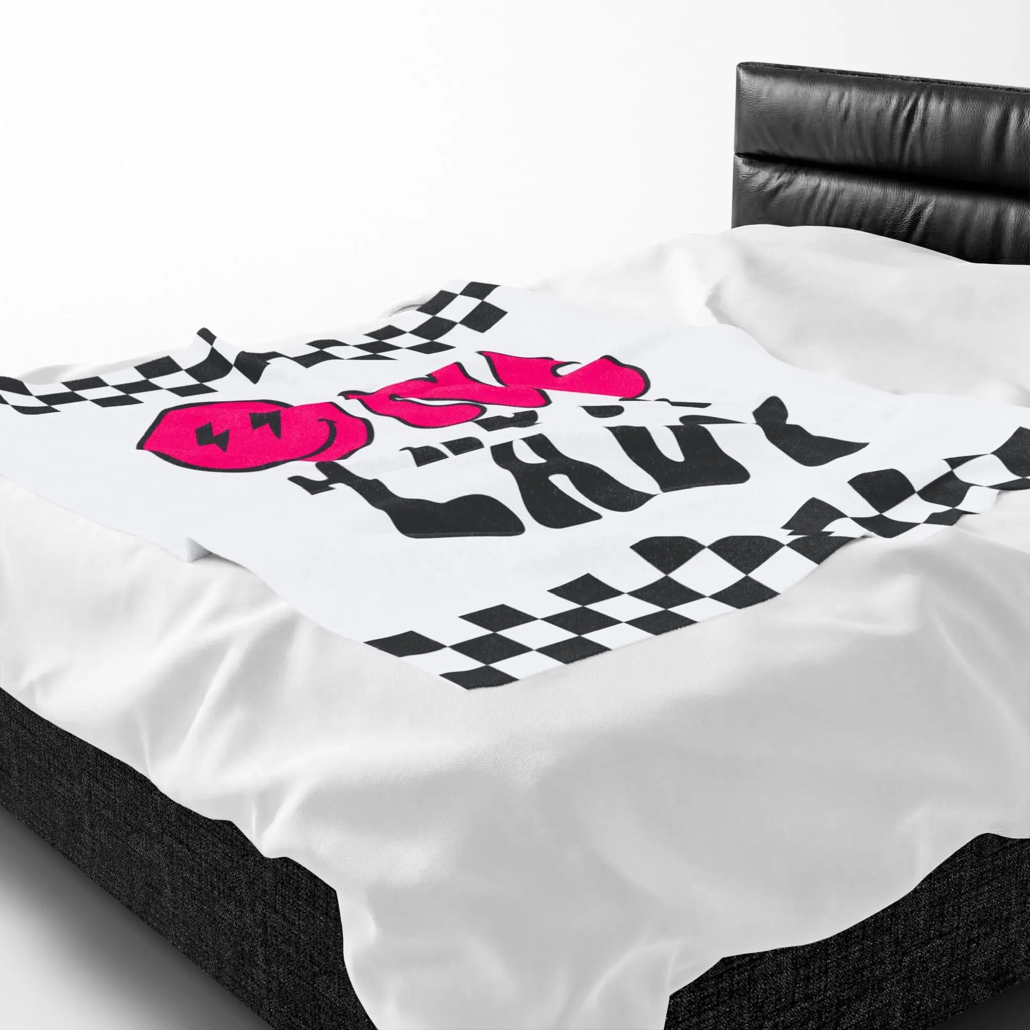 One Happy Lady Emoji | Nectar Napkins Fun-Flirty Lovers’ Blankets