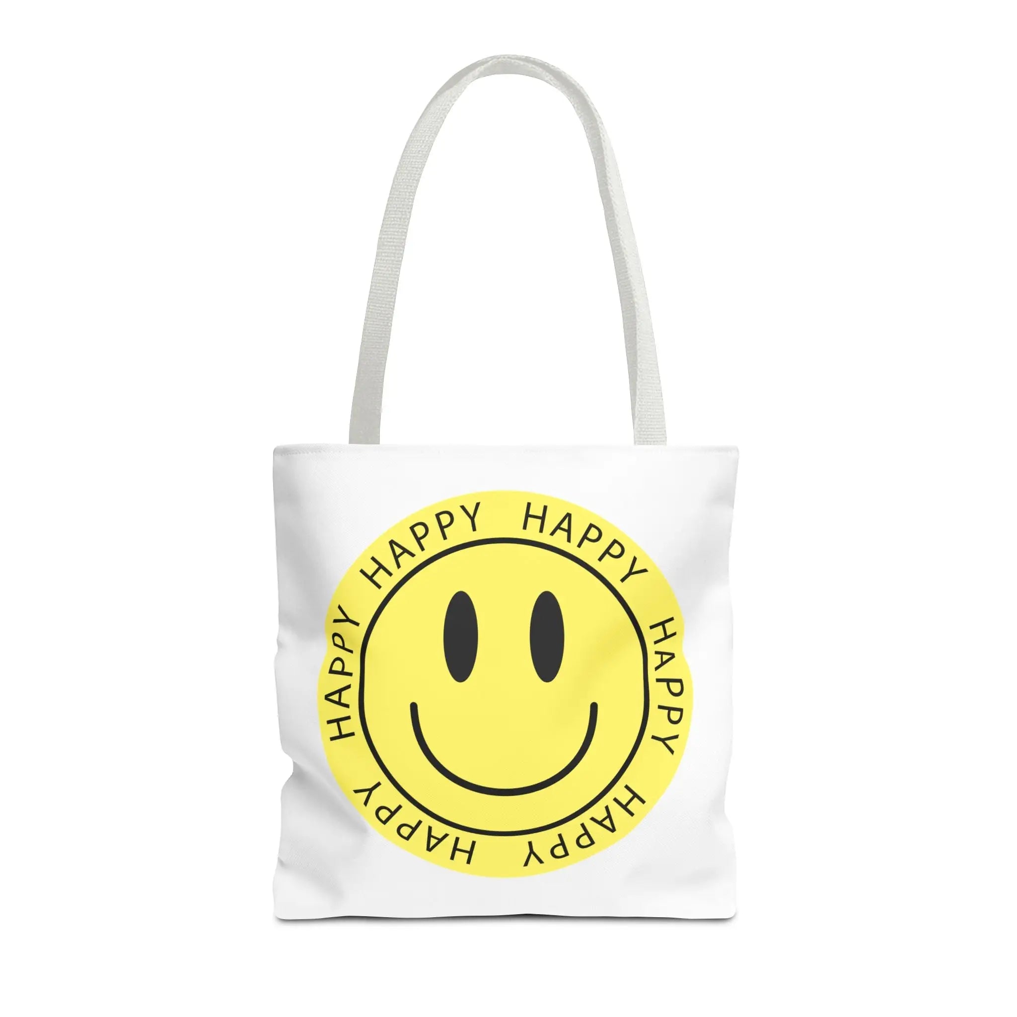 Happy Face Sticker Fun Everyday Cute Tote Bag