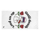 Until Death Do Us Part. Dead Bride Doll | Nectar Napkins XL Fun-Flirty Lovers’ Towels