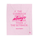 The Cumback Now is Always Stronger | Mix & Match Soft Fun-Flirty Lovers’ Blankets