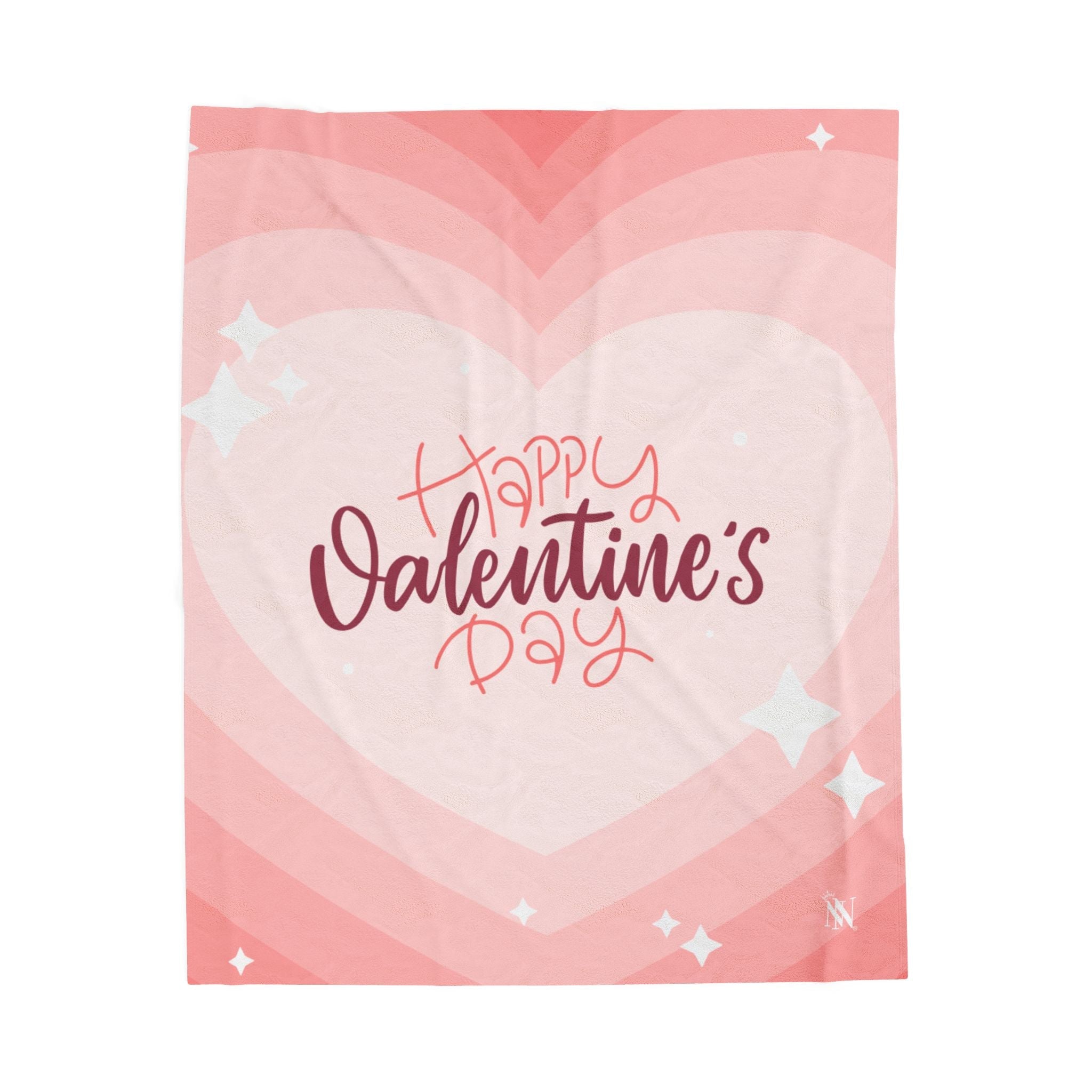 Happy Valentine’s Day Ombre Heart Romantic Sex Gifts Blanket