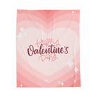 Happy Valentine’s Day Ombre Heart | Mix & Match Soft Fun-Flirty Lovers’ Blankets