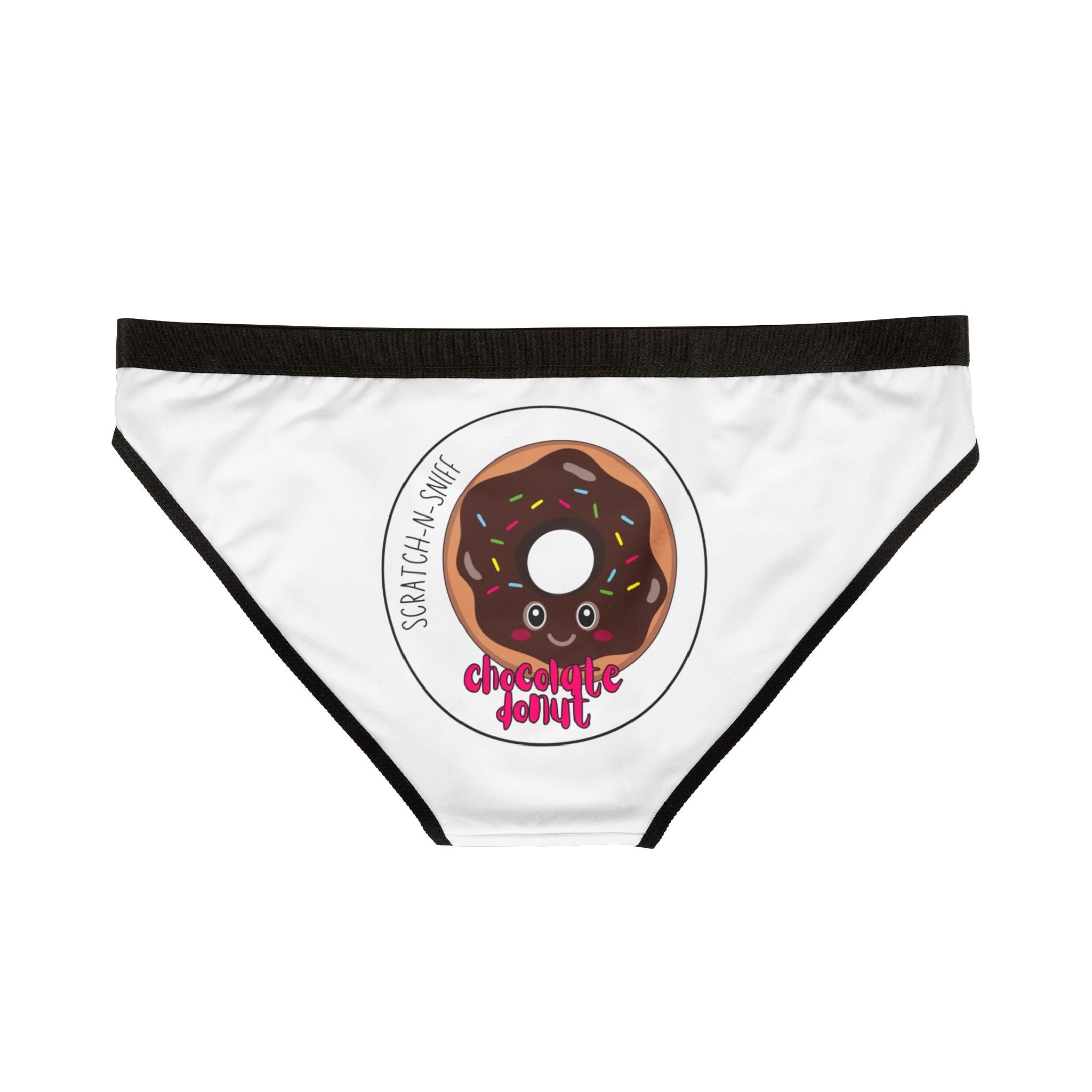 Chocolate Donut Scratch N Sniff | Mix & Match Women’s Fun-Flirty Lovers’ Panties