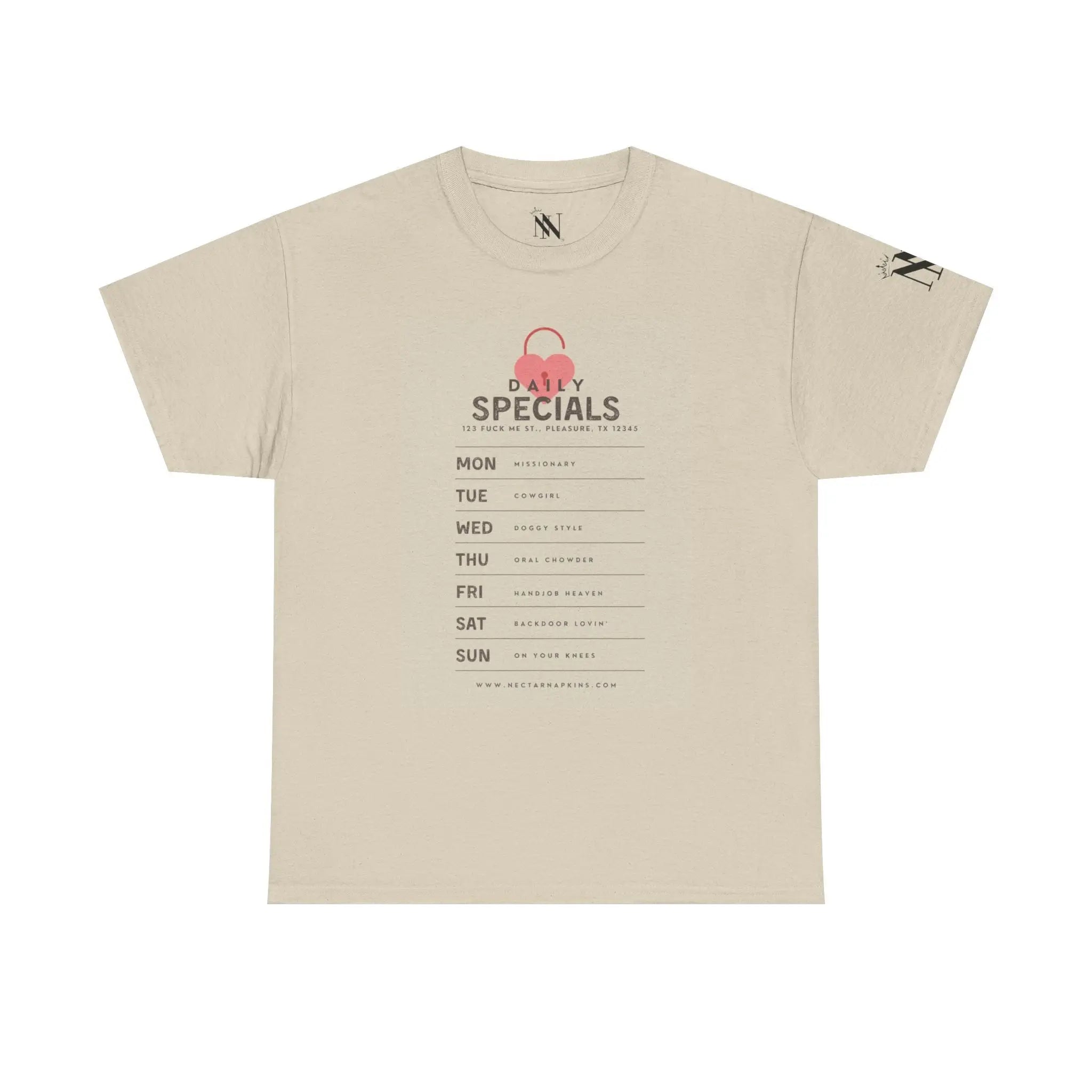 Daily Specials! | Mix & Match 100% Cotton Unisex Fun-Flirty Lovers’ Tees