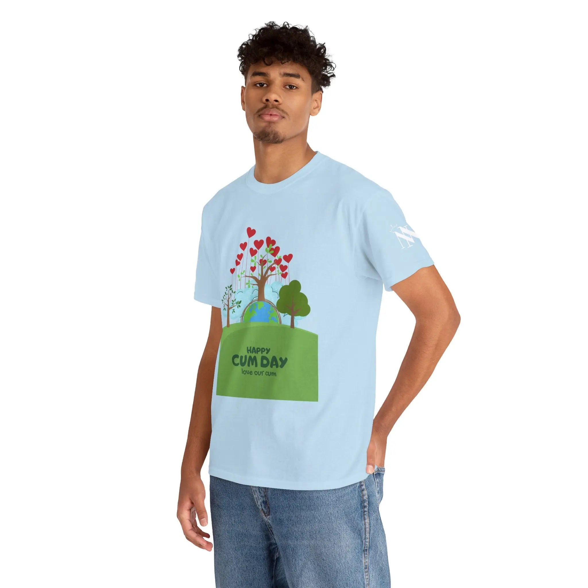 Happy Cum Day | Mix & Match 100% Cotton Unisex Fun-Flirty Lovers’ Tees