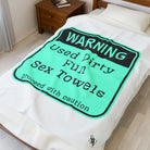 Warning: Used Dirty Sex Towels | Mix & Match Fun-Flirty Lovers’ Blankets