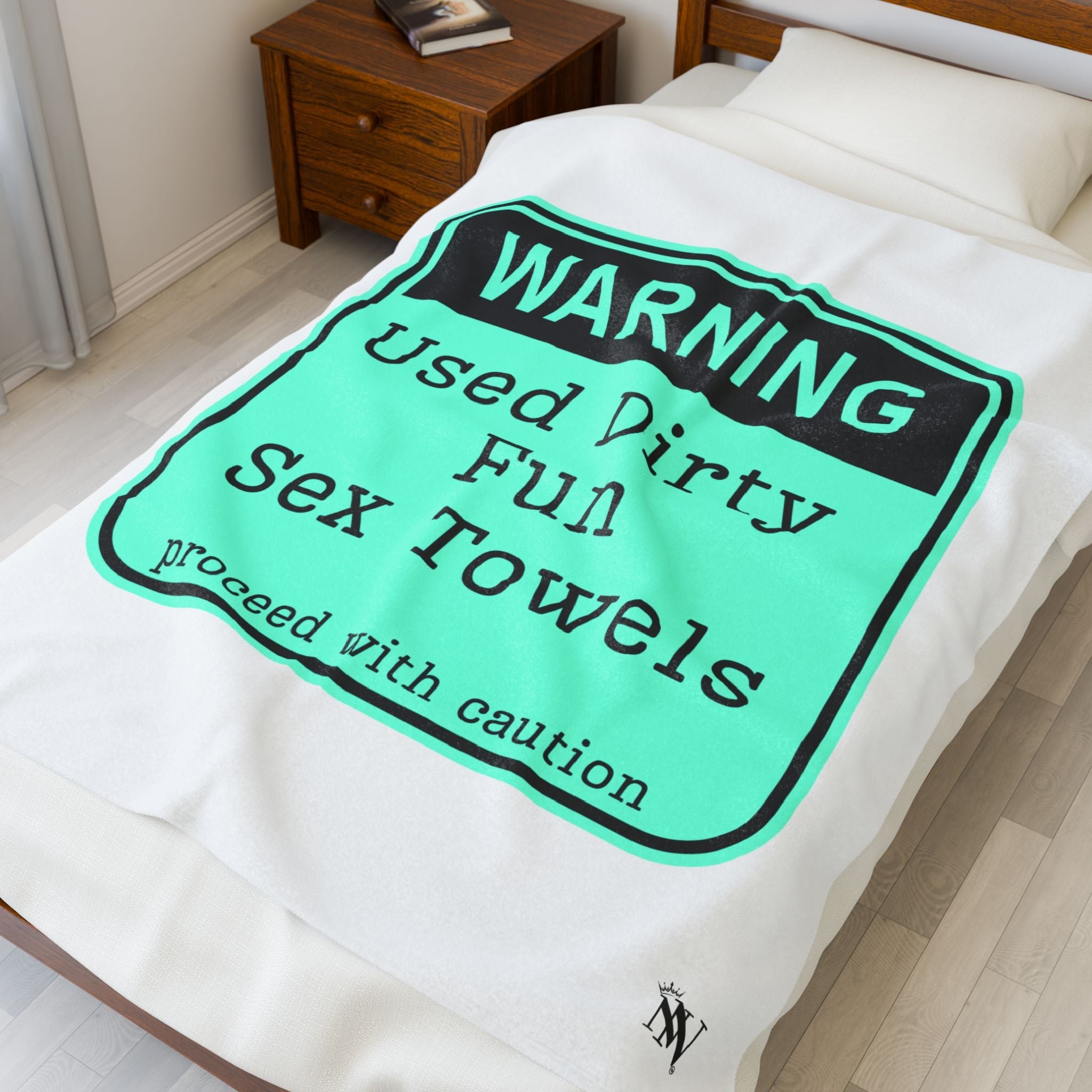Warning: Used Dirty Sex Towels | Mix & Match Fun-Flirty Lovers’ Blankets