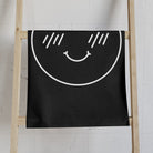 Yes Emoji Black Cum Towel
